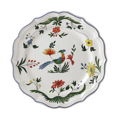 Gien Oiseaux de Paradis Salad Plate