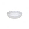 Casafina Cook & Host White Ruffled Pie Dish