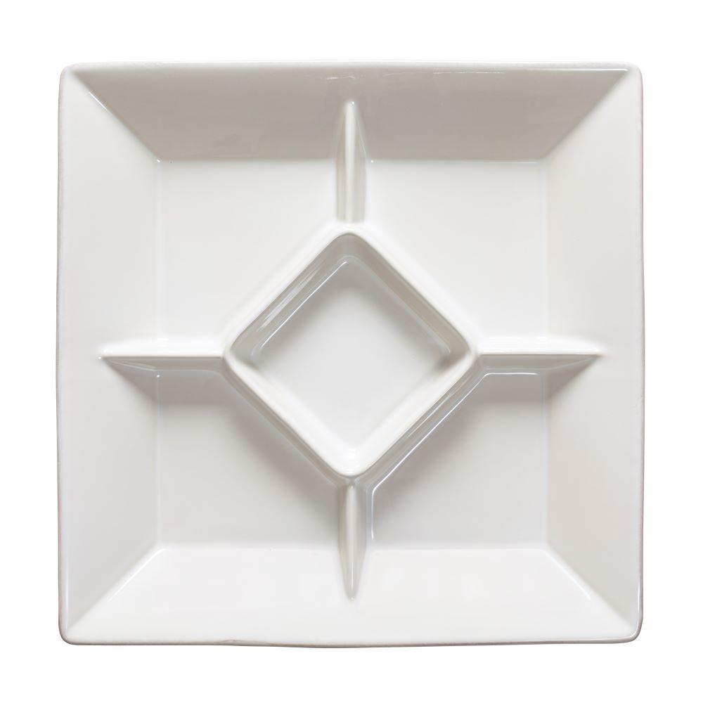 Casafina Cook & Host White Square Appetizer Tray
