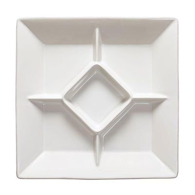 Casafina Cook & Host White Square Appetizer Tray