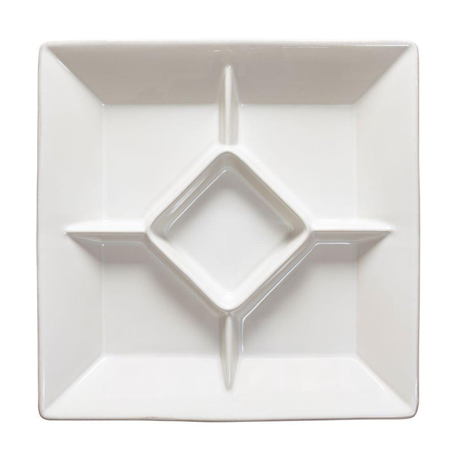 Casafina Cook & Host White Square Appetizer Tray