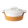 Casafina Ensemble White Oval Covered Casserole