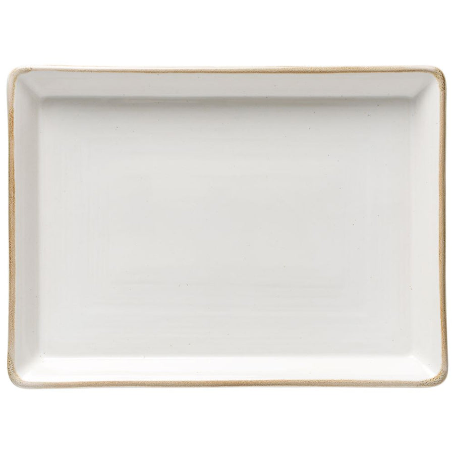 Casafina Sardegna White Rectangular Platter