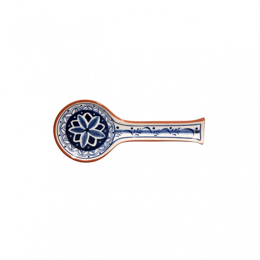 Casafina Alentejo Terracotta Indigo Spoon Rest
