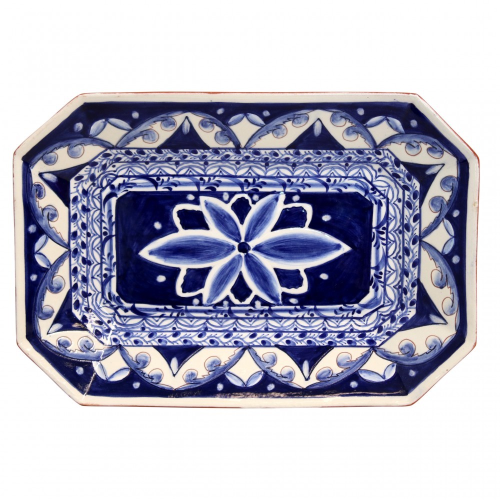 Casafina Alentejo Terracotta Octagonal Platter