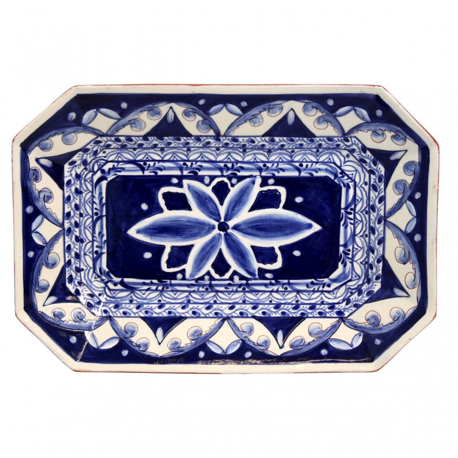 Casafina Alentejo Terracotta Octagonal Platter