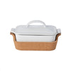 Casafina Ensemble White Rectangular Covered Casserole