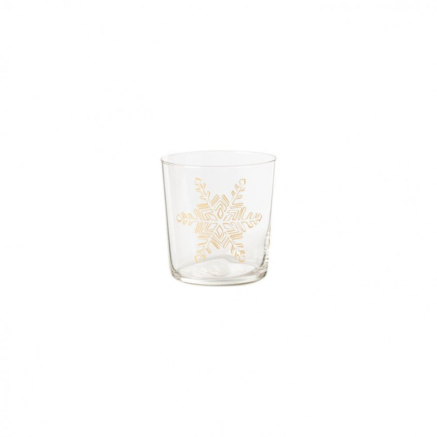 Casafina Festive Snowflake Double Old Fashion