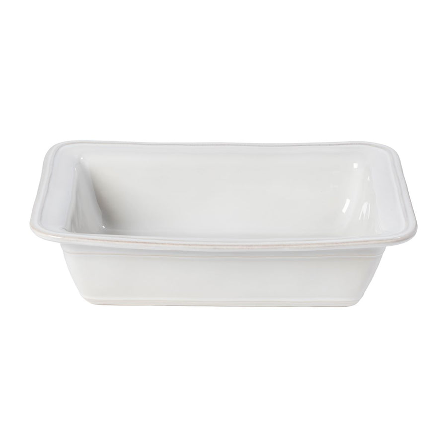 Casafina Fontana White Medium Rectangular Baker