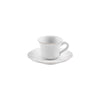 Casafina Impressions White Espresso Cup & Saucer