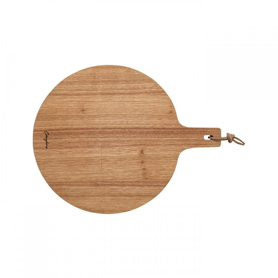 Casafina Round Oak Wood Serving Board