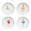 Casafina The Nutcracker Bread Plates (set of 4)