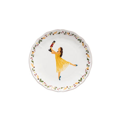 Casafina The Nutcracker Clara Salad Plate