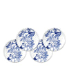 Caskata Blue Arbor Birds Canape Plates