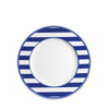 Caskata Beach Towel Stripe Salad Plate