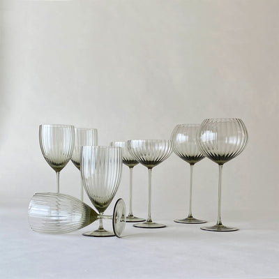 Caskata Quinn Optic Glassware