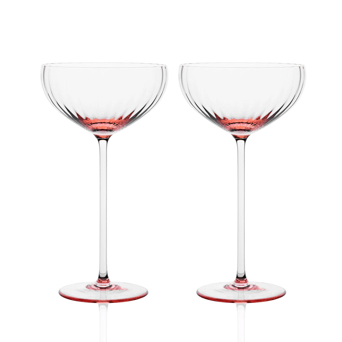 Quinn Amber Red Wine Glasses, Set of 2