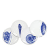 Caskata Shells Canape Plates (set of 4)