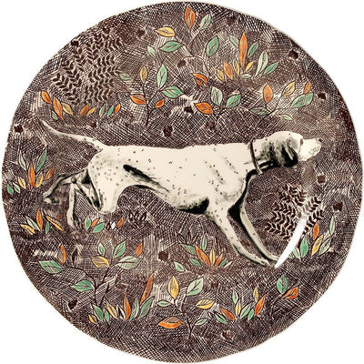 Gien Rambouillet Pointer Dessert Plate