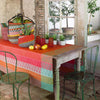 Le Jacquard Francais Bastide Red Pepper Coated Tablecloth