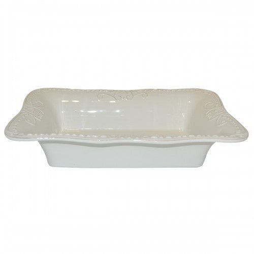 Skyros Isabella Ivory Large Rectangular Baker