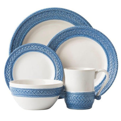 Juliska Le Panier White/Delft 5-piece Place Setting