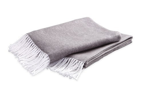 Matouk Pezzo Charcoal Throw