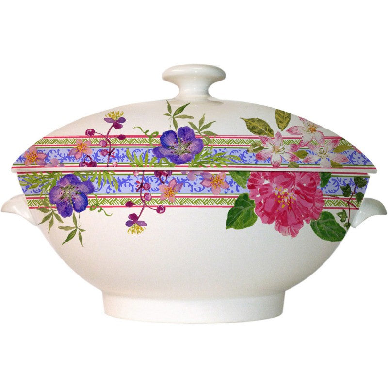 Gien Millefleurs Soup Tureen