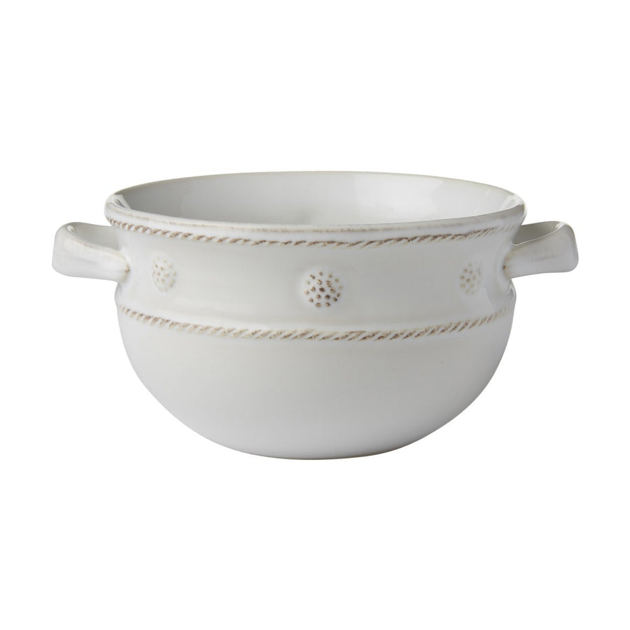 Juliska Berry & Thread White 2 Handled Soup Bowl