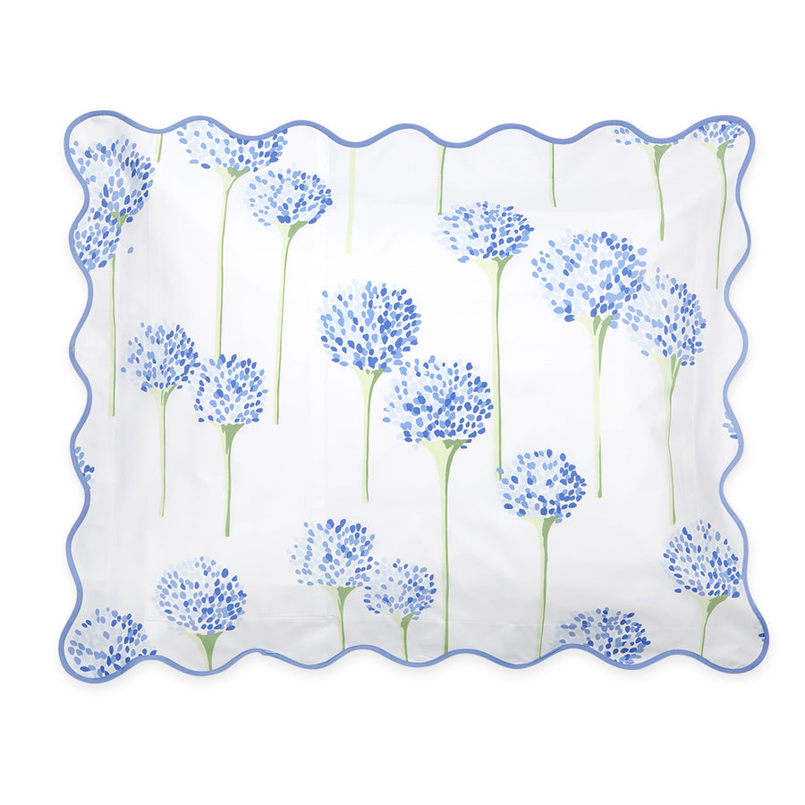 Matouk Charlotte Azur Pillow Sham