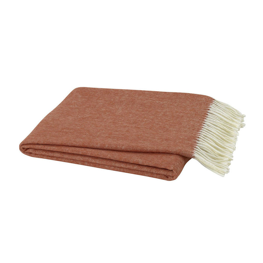 Lands Downunder Copper Italian Herringbone Throws