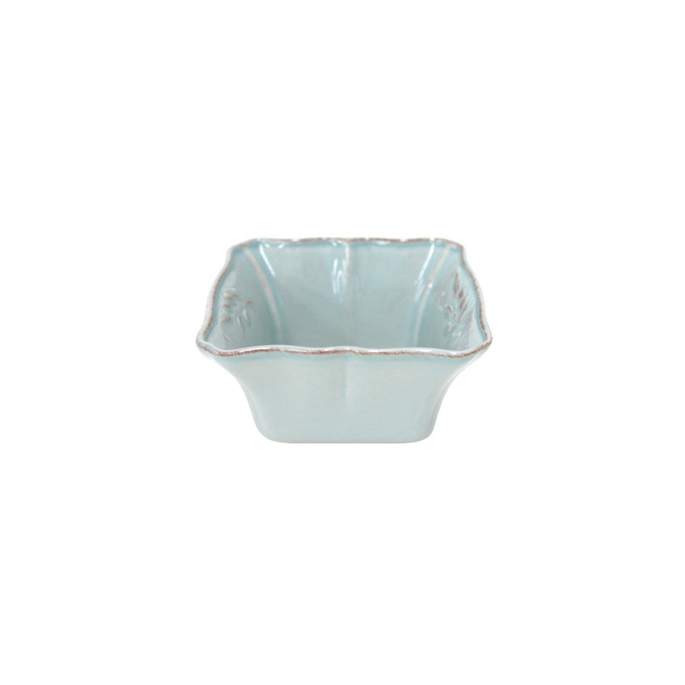 Costa Nova Alentejo Turquoise Square Bowl