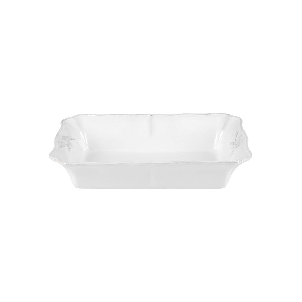 Costa Nova Alentejo White Small Rectangular Baker