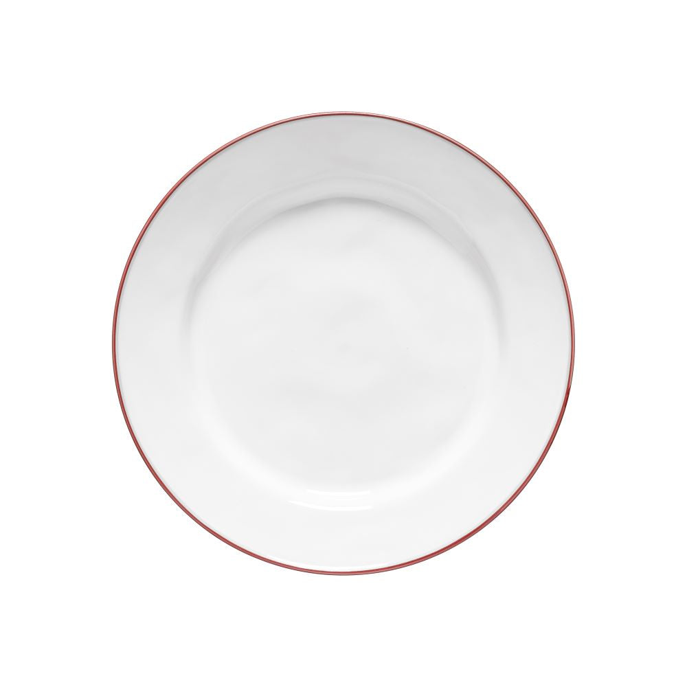 Costa Nova Beja Red Dinner Plate