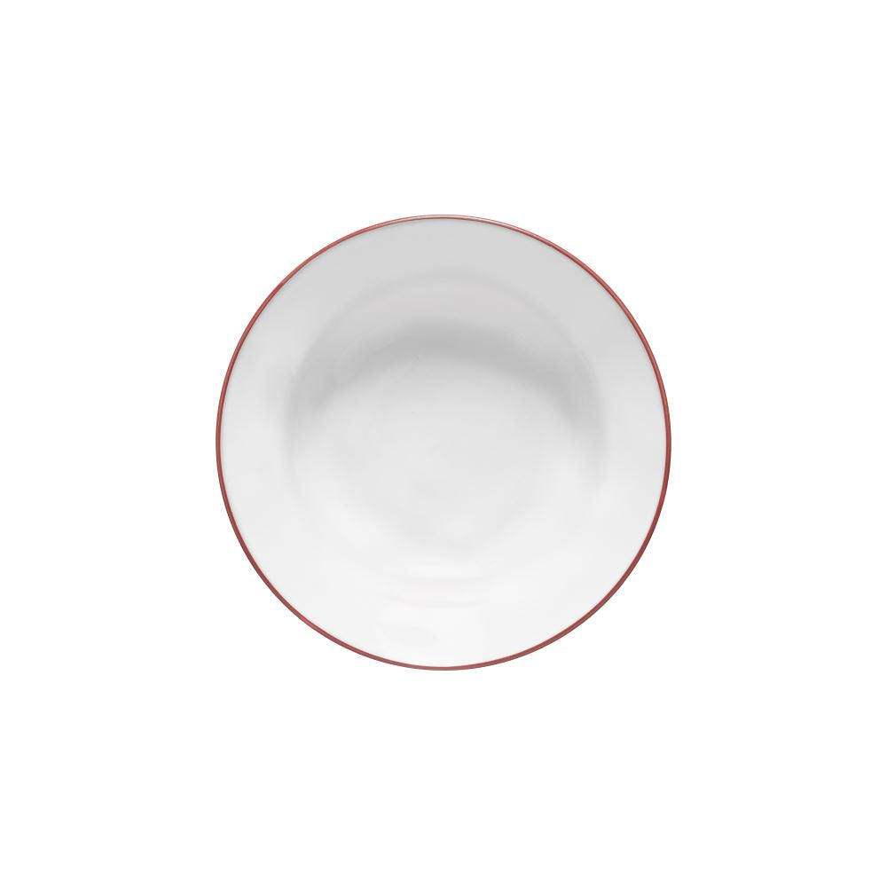 Costa Nova Beja Red Soup Plate