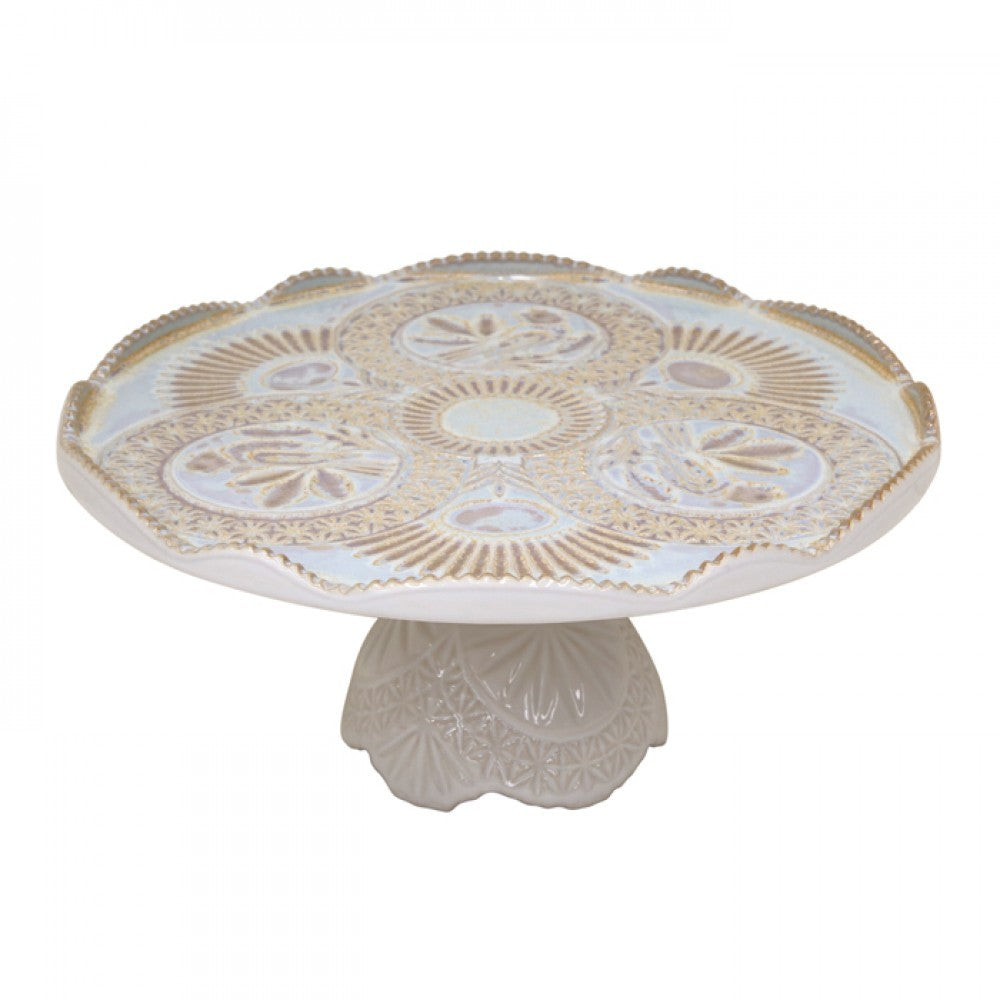 Costa Nova Cristal Nacar Footed Plate