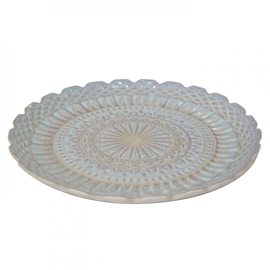 Costa Nova Cristal Nacar Round Platter