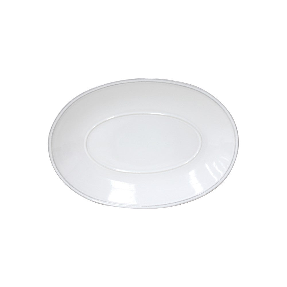 Costa Nova Friso White Medium Oval Platter
