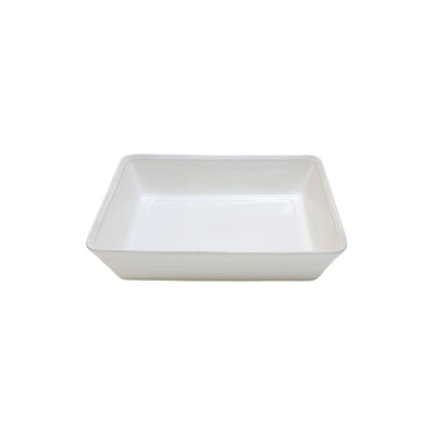 Costa Nova Friso White Small Rectangular Baker
