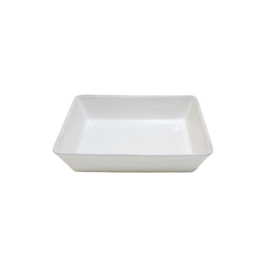 Costa Nova Friso White Small Rectangular Baker