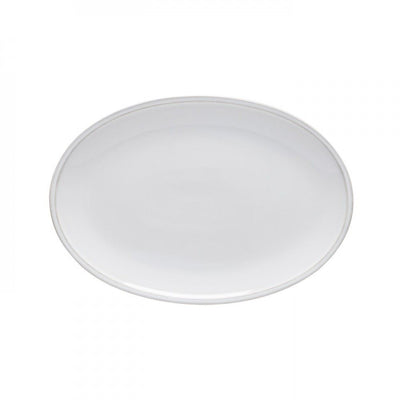 Costa Nova Friso White Steak Plate