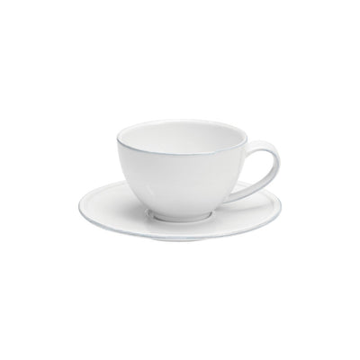 Costa Nova Friso White Tea Cup & Saucer