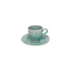 Costa Nova Madeira Blue Espresso Cup & Saucer