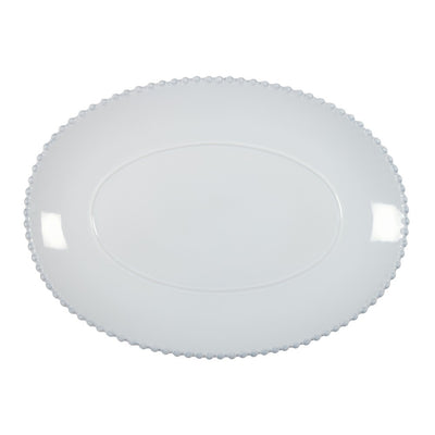 Costa Nova Pearl White Large Oval Platter