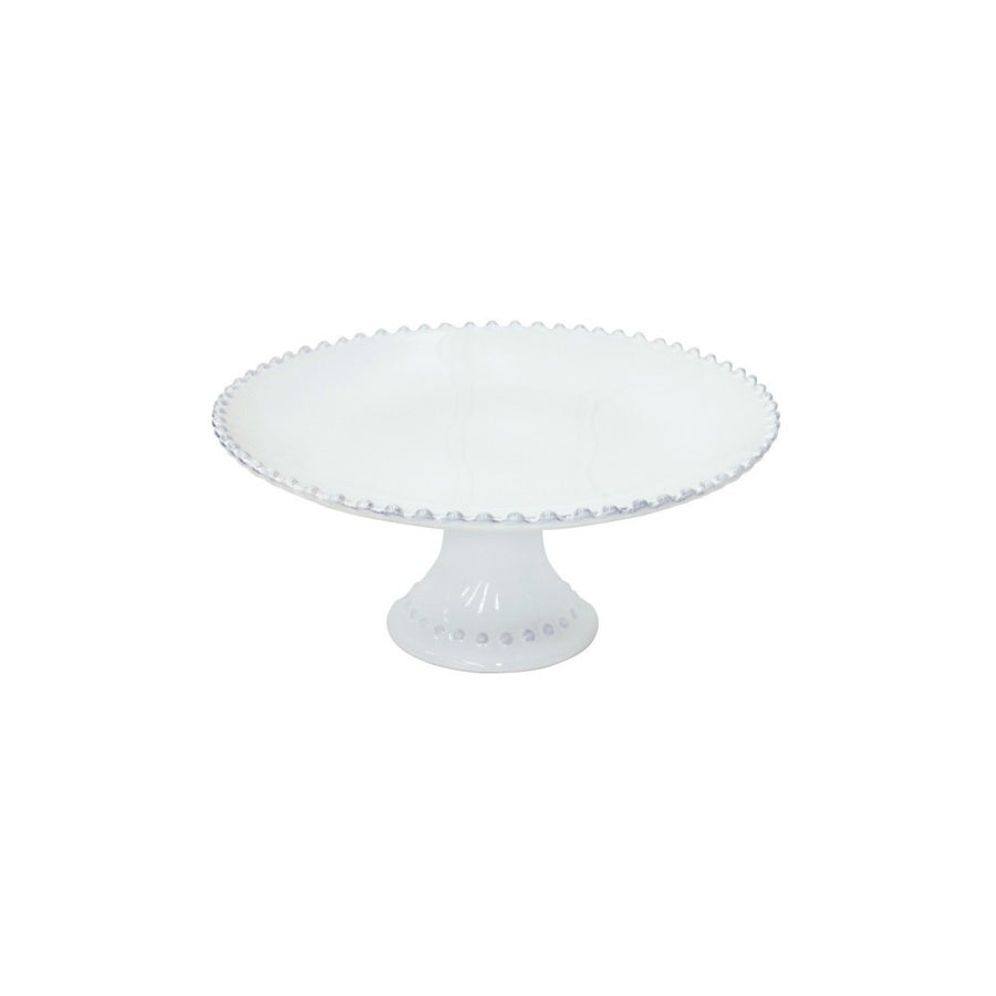 Costa Nova Pearl White Medium Cake Stand