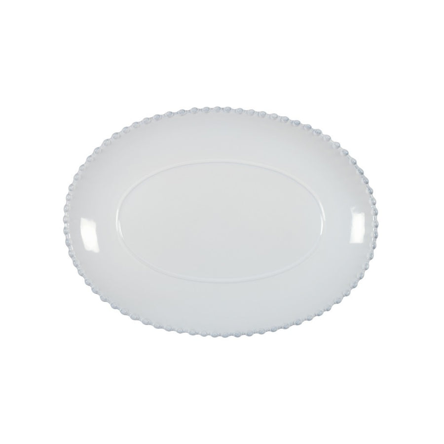 Costa Nova Pearl White Small Oval Platter