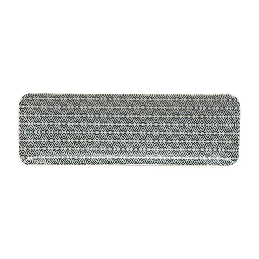 Costa Nova Augusta Diamond Weave Large Rectangular Tray