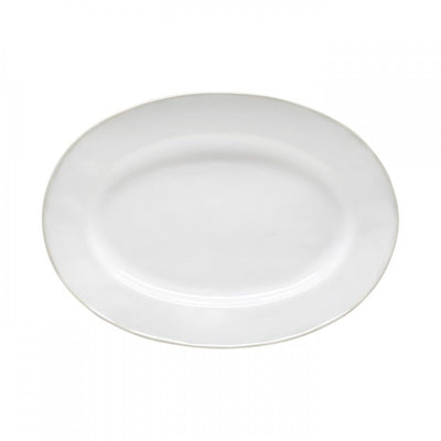 Costa Nova Beja Cream Medium Oval Platter