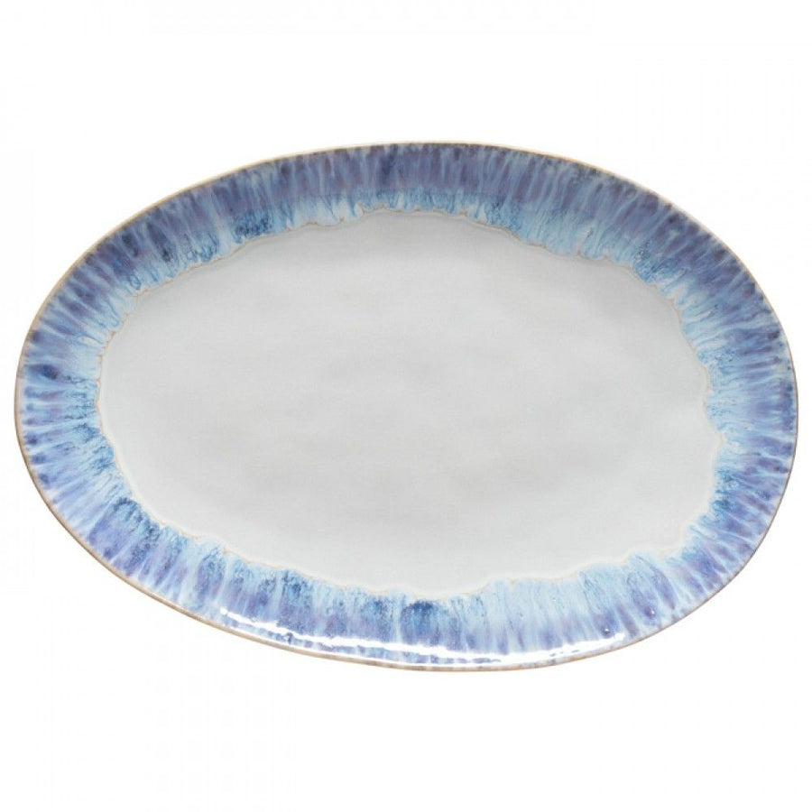 Costa Nova Brisa Ria Blue Large Oval Platter