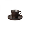 Costa Nova Logoa Metal Tea Cup & Saucer